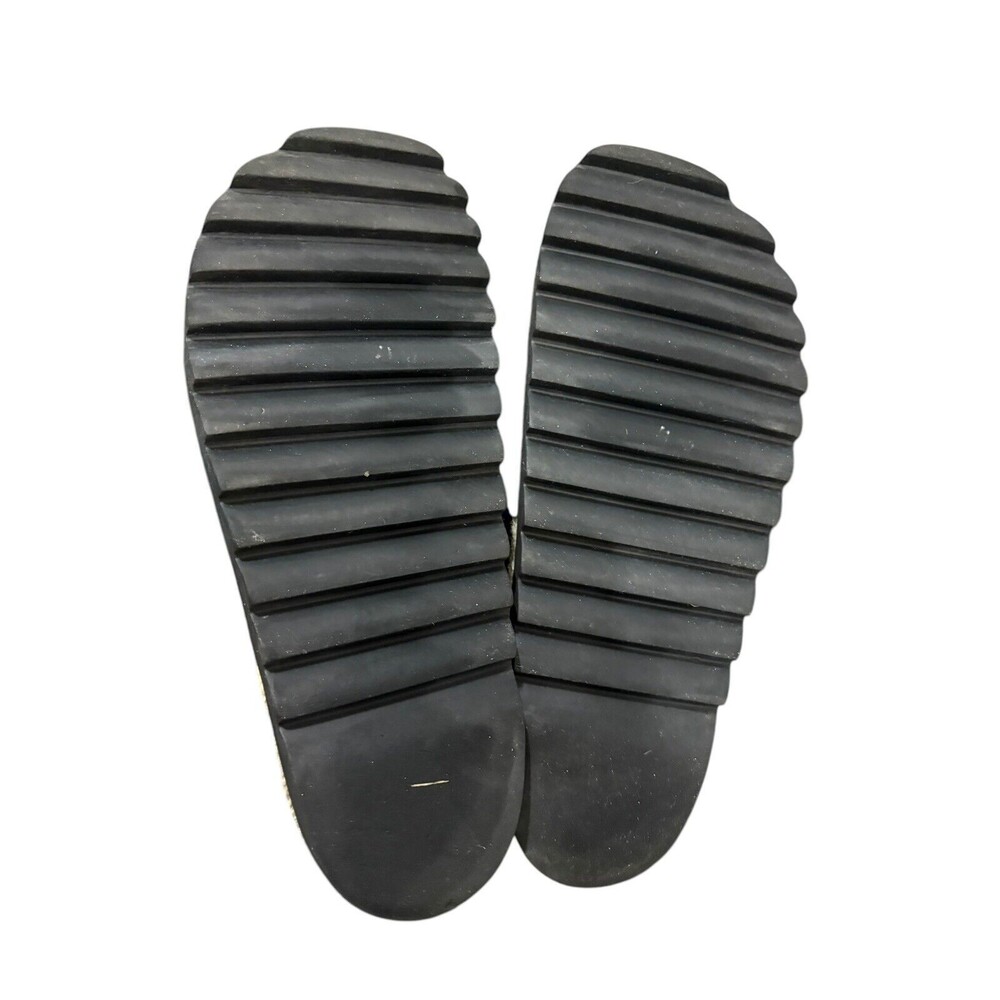 Roam Faux‎ Fur Slipper Slides Navy Size 9 Stars - Picture 5 of 6